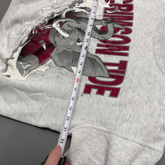 Vintage Alabama Crimson Tide Breakthrough Grey Sweatshirt Medium - Picture 4 of 5